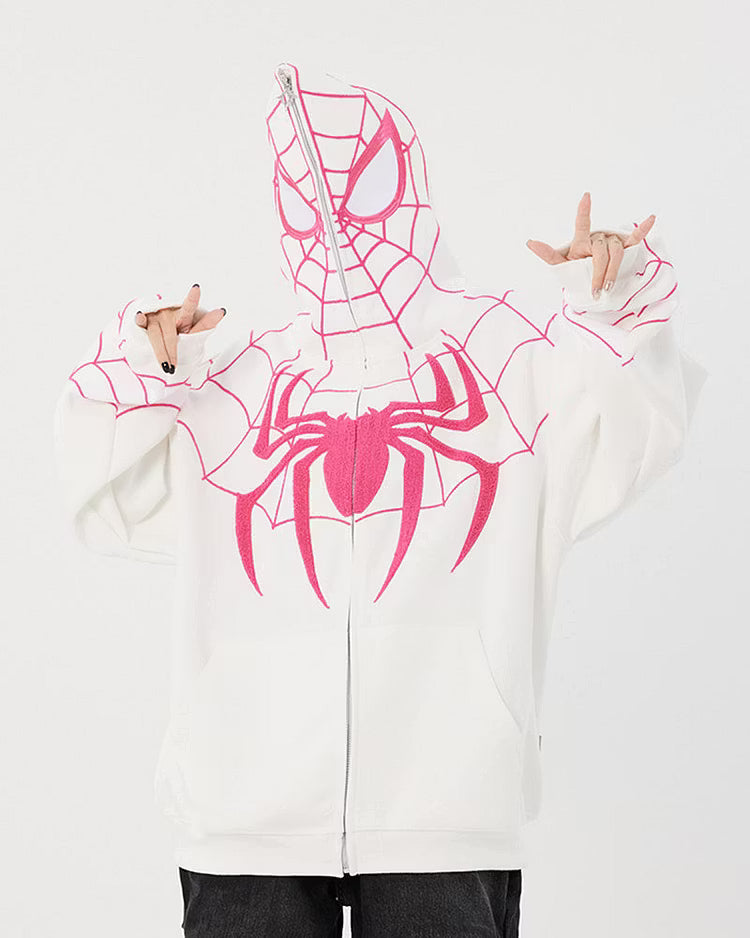 Spider Zip Hoodie