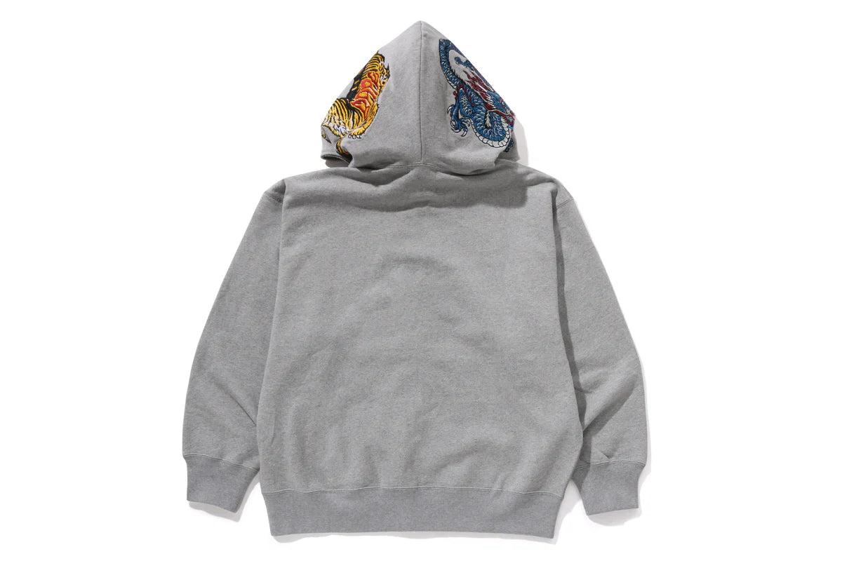 TIGER AND DRAGON RELAXED FIT HOODIE