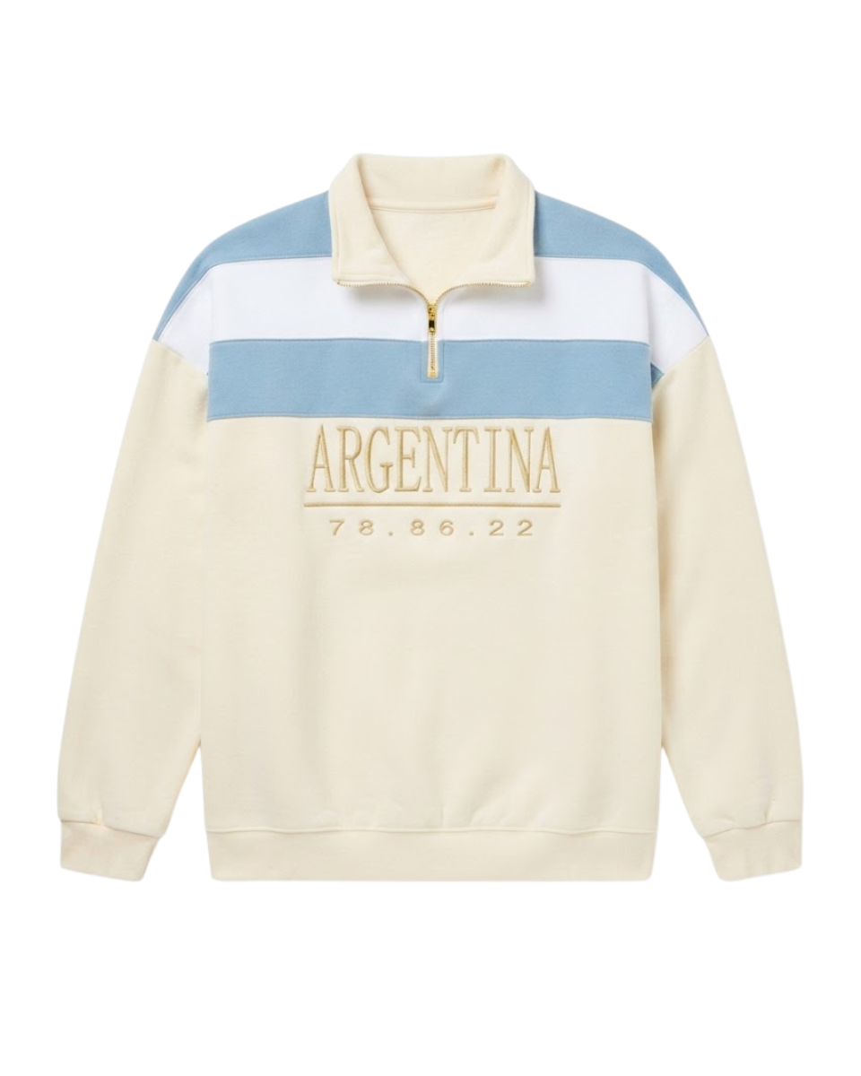 Argentina Baggy Quarter Zip