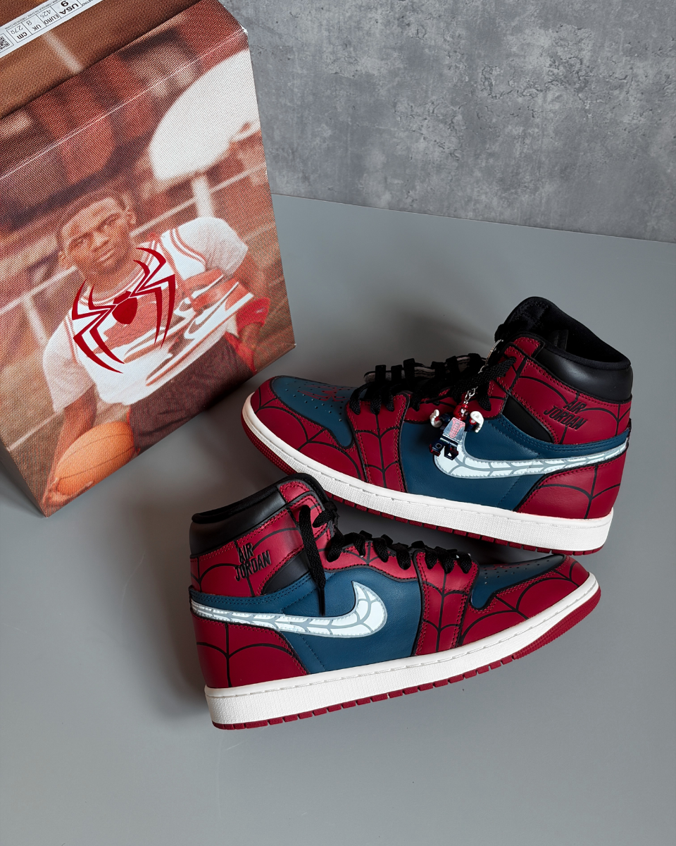 Spider Graphic Sneakers