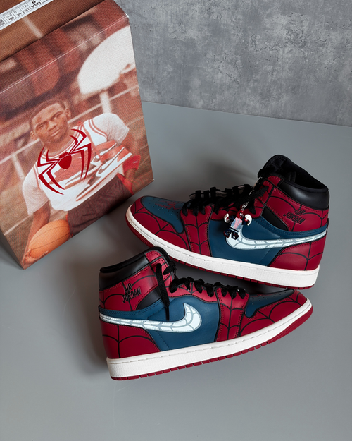 Spider Graphic Sneakers