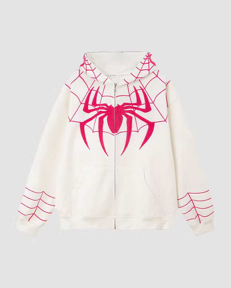 Spider Zip Hoodie