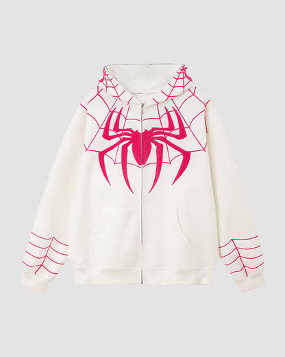 Spider Zip Hoodie