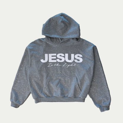Jesus Rhinestone Hoodie