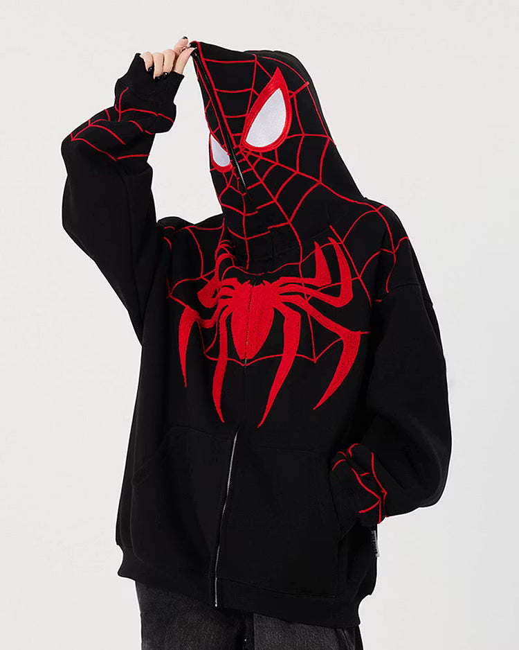 Spider Zip Hoodie