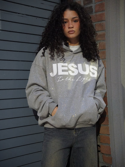 Jesus Rhinestone Hoodie
