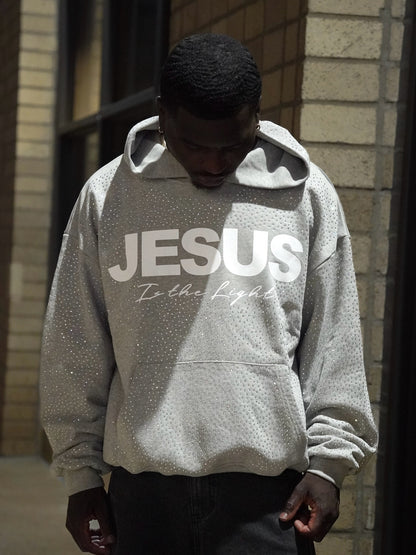 Jesus Rhinestone Hoodie