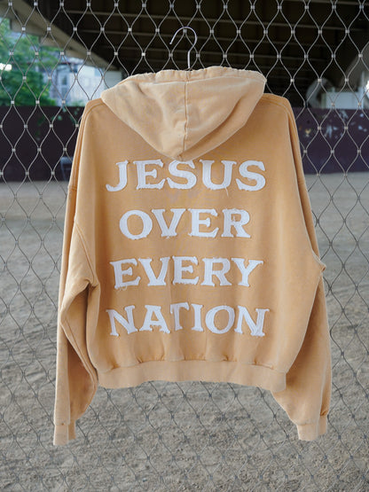 Jesus Over Every Nation Zip Up