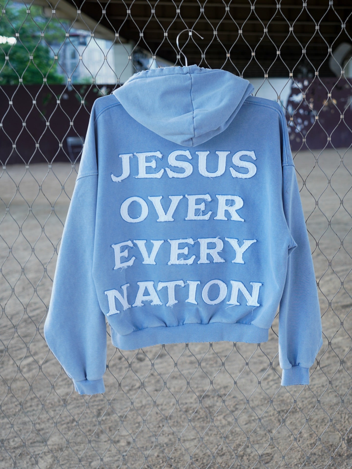 Jesus Over Every Nation Zip Up