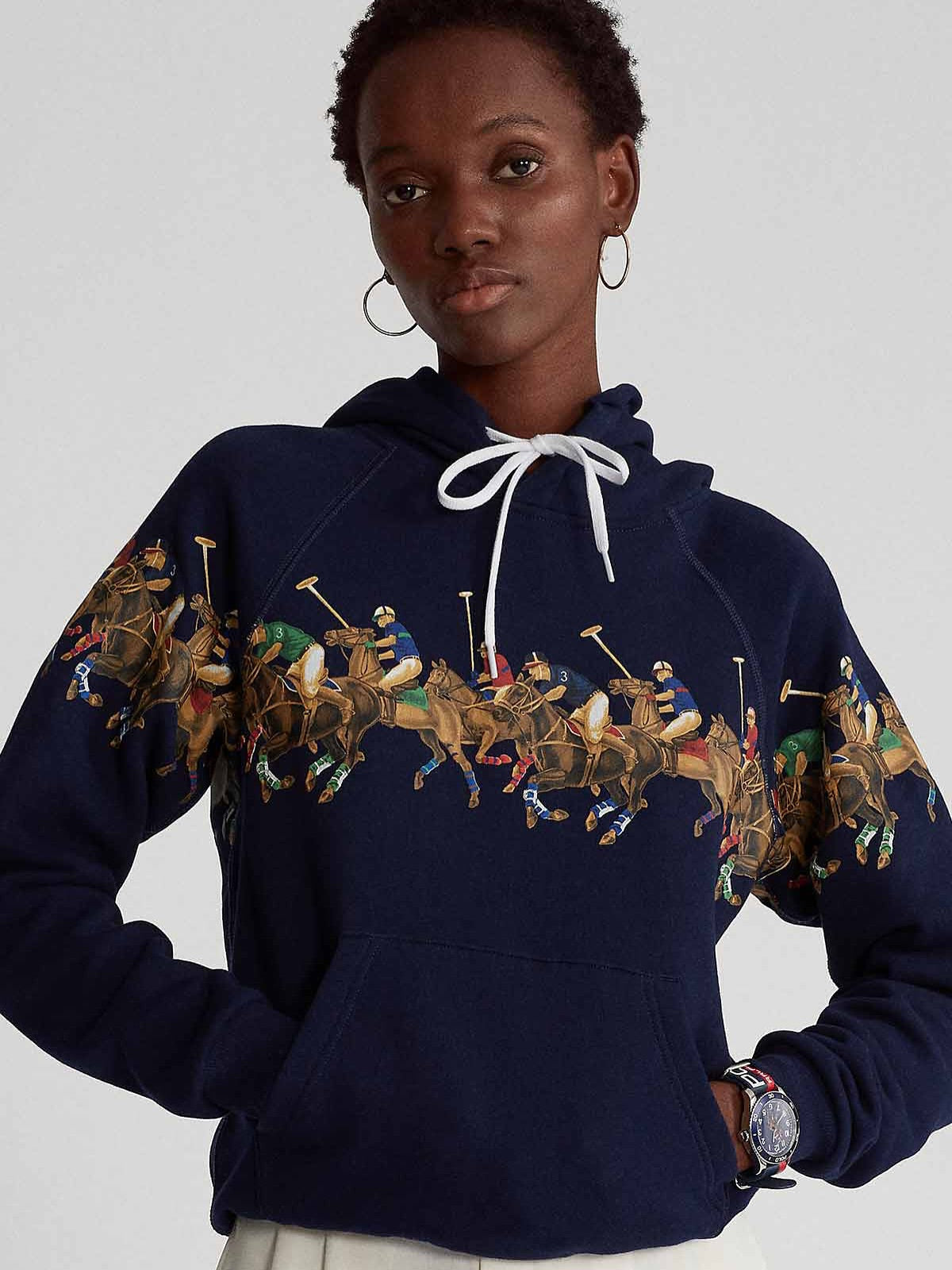 Polo Graphic Hoodie