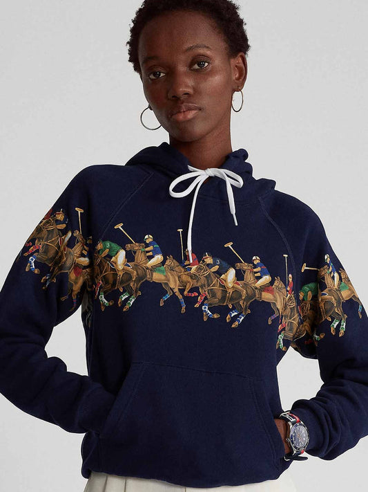 Polo Graphic Hoodie