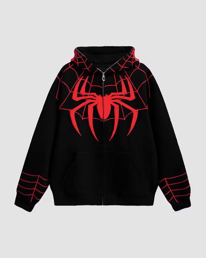 Spider Zip Hoodie