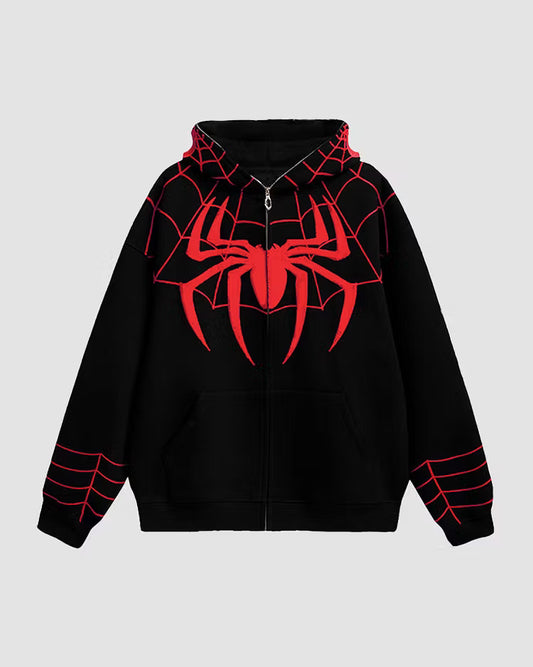 Spider Zip Hoodie